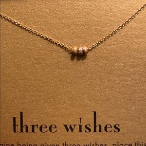 Dogeared Jewelry - Dogeared “Three Wishes” charm necklace Dogeared Jewelry - Dogeared “Three Wishes” charm necklace